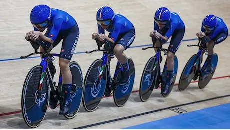 Il quartetto azzurro dell’inseguimento è di bronzo grazie a Chiara Consonni e Martina Fidanza