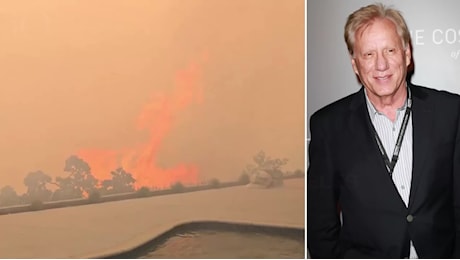 Inferno a Los Angeles: gli incendi devastano tutto, l’attore James Woods costretto alla fuga