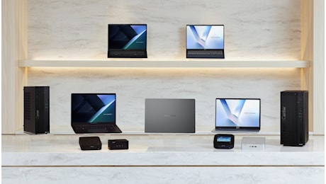 CES 2025, tutti i nuovi Copilot+PC presentati da Asus