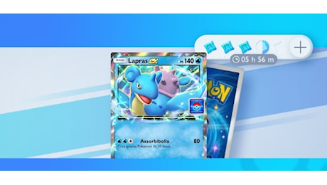 Come ottenere la carta Lapras-ex su GCC Pokémon Pocket