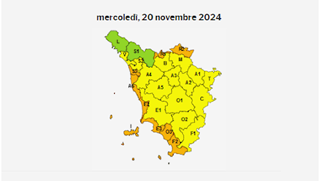 Domani l’allerta per vento diventa arancione, scuole aperte