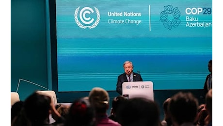 Cop29 a Baku sulla finanza climatica, una bozza di accordo senza traccia di accordo