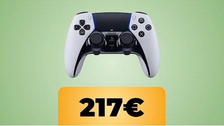 Il controller DualSense Edge per PS5 è in promozione su Amazon Italia