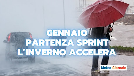 Meteo: alta pressione al capolinea subito a Gennaio, la data del ritorno della NEVE