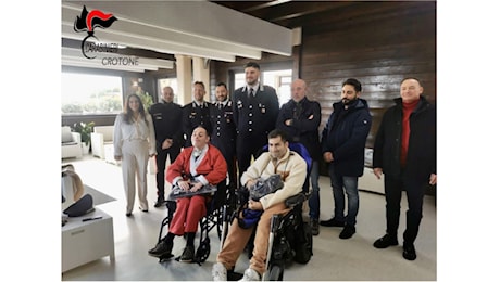 A Cotronei Natale con i Carabinieri per i pazienti della clinica Villa San Giuseppe