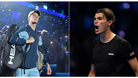 Sinner-Fritz finale Atp Finals: data, orario e dove vederla in tv e streaming (anche in chiaro)