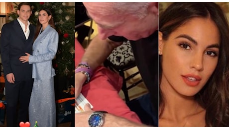 Natale dei vip: Melissa Satta (con il figlio) a casa Beretta, Sonia Bruganelli con Paolo Bonolis e Giulia De Lellis senza Tony Effe