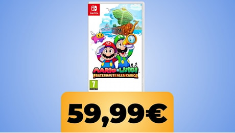 Mario & Luigi: Fraternauti alla carica è in prenotazione su Amazon ancora per pochi giorni