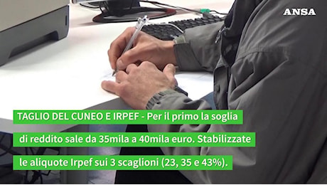 Bonus, sanità e riforma delle pensioni: le novità della manovra finanziaria