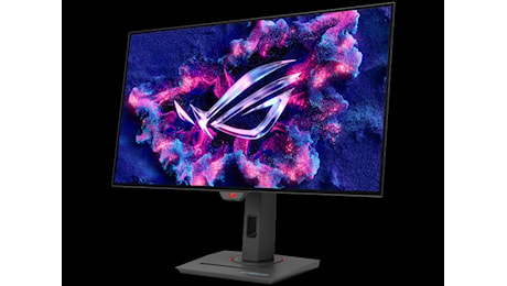 Asus mostra il monitor da gioco ROG Strix OLED XG27AQDPG con una frequenza di aggiornamento di 500 Hz prima dell'uscita ufficiale