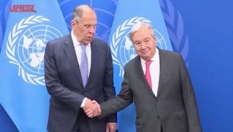 Onu, Lavrov incontra il Segretario generale Guterres