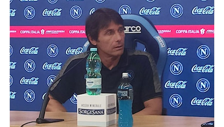 Napoli, Conte in conferenza: “Dobbiamo aumentare l’indice di pericolosità. Mercato? Situazioni oggettive”