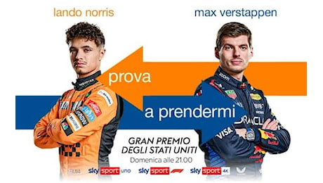 F1, orari Gp Austin: dove vederlo su Sky, Now e TV8 in tv e streaming