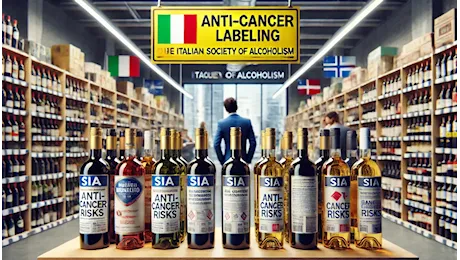 Alcol e salute: la SIA sostiene l’etichettatura anti-cancro proposta dagli USA