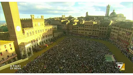 Il Palio di Siena, 3 Luglio 2024, diretta tv esclusiva La7 dalle 18:40 con Pierluigi Pardo