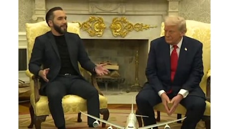 Il presidente del Salvador da Trump, linea durissima sui migranti