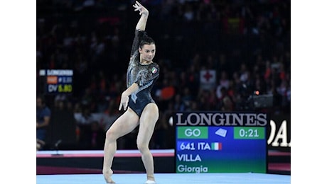 Emozionante esordio olimpico per Giorgia Villa: va in finale a squadre nella ginnastica artistica