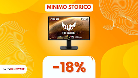 Questo monitor da gaming 4K è al MINIMO STORICO, che AFFARE!