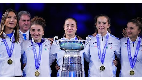 L'Italia femminile torna sul tetto del mondo, quinta vittoria della storia in Billie Jean King Cup