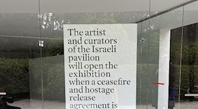 Padiglione Israele in Biennale: non apriamo fino a cessate fuoco