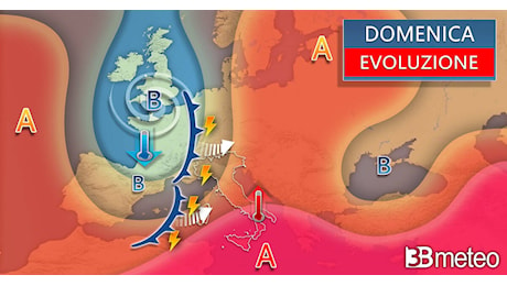 “Domenica arriva una intensa perturbazione, stop al caldo anomalo”