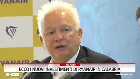 Ecco nuovi investimenti di Ryanair in Calabria · Video LaC News24