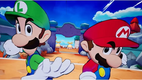 Niente da fare, anche il nuovo Mario & Luigi è finito online