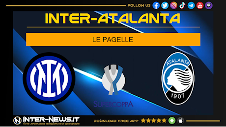 Inter-Atalanta 2-0, pagelle: Dumfries fenomenale 10, uno da 4!