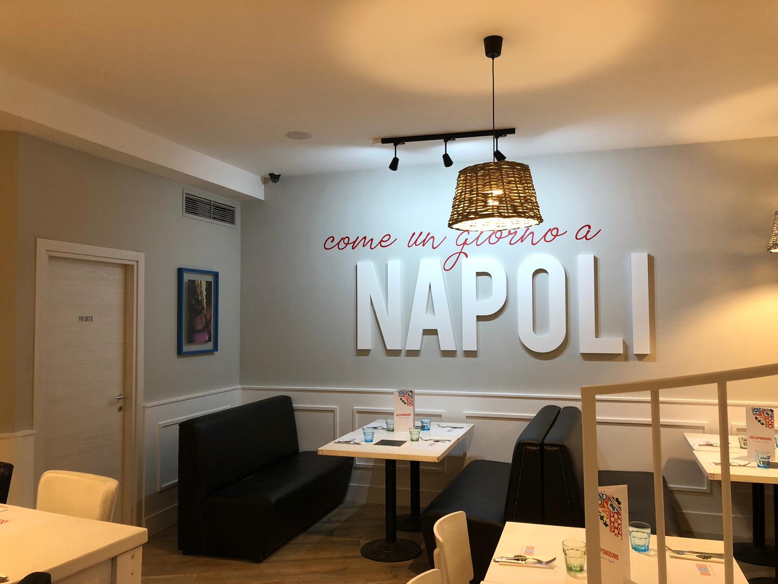 Conclusi i lavori di restyling di Rossopomodoro Casoria - Napoli 